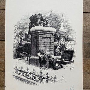 Thomas Nast, Santa, Antique Print